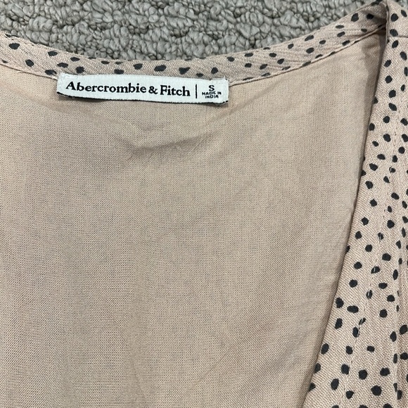 Abercrombie leopard print wrap around dress - Picture 4 of 5